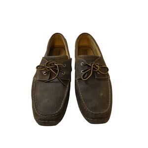 Timberland Men’s Suede Leather Slip-On Loafers Brown Comfort Shoes Size 12M Timberland brown loafers mens - Gem main image 2